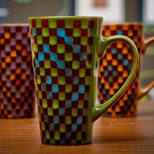 Load image into Gallery viewer, European and American pop creative glass ceramic high-capacity literary retro mugs office home coffee cup