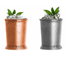 Load image into Gallery viewer, Mint Julep Cup Stainless Steel Cocktail Mug Cup Mixed Drinks Cup Martini Mojito Drink Bar Party Beer Cup Mugs

