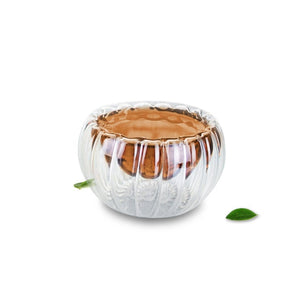 Kinds of Small Handmade Glass Tea Mugs Heat Resistant Clear Kungfu Tea Cups