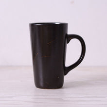 Load image into Gallery viewer, European and American pop creative glass ceramic high-capacity literary retro mugs office home coffee cup
